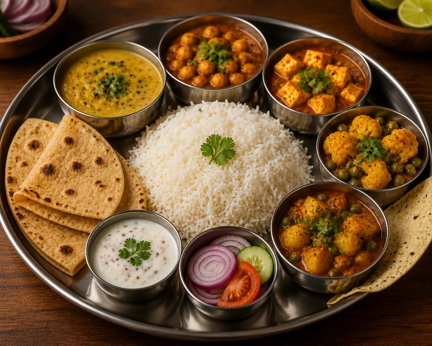 Indian Homemade Thali